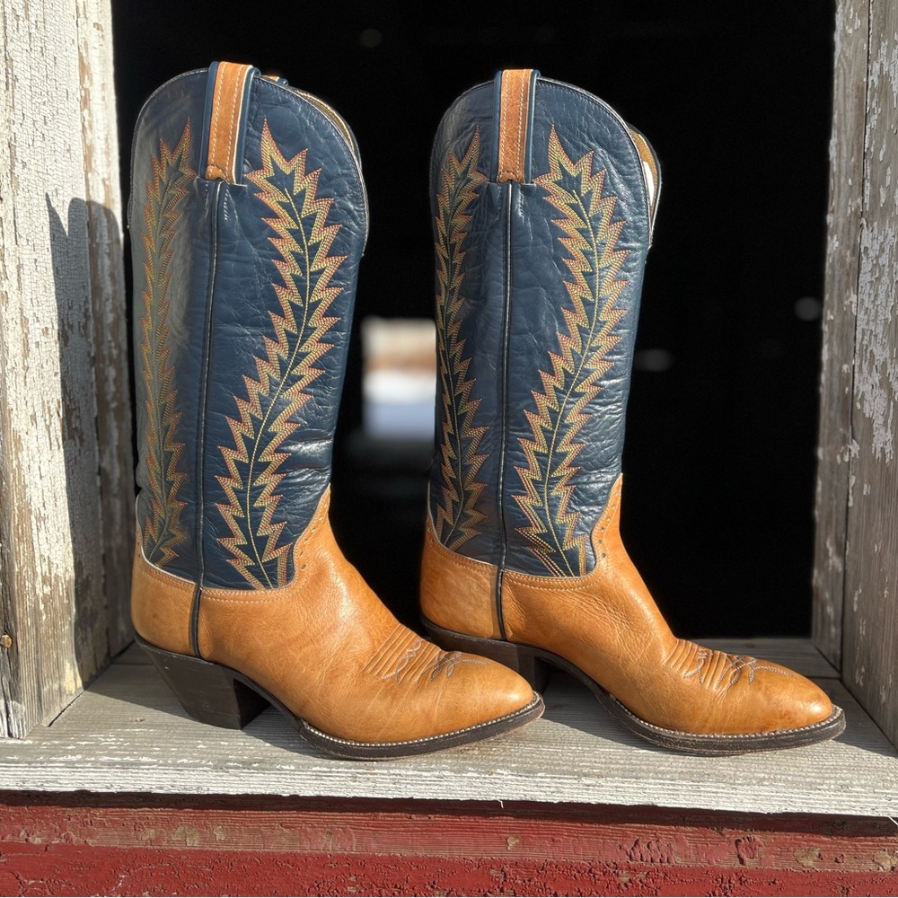 Vintage Hondo El Paso Women’s Cowboy Boots